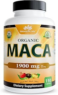 Maca Root Capsules Organic