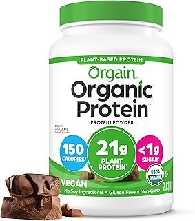 Orgain Organic Plant Based Protein Powder